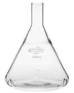 Chemglass Cls-2022-14 Fernbach Flask, 2800 Ml