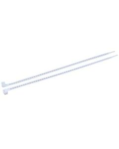 Antylia Cole-Parmer Essentials 40 Pound Nylon Ladder Cable Zip Ties, 11.5" L, White; 1000/PK