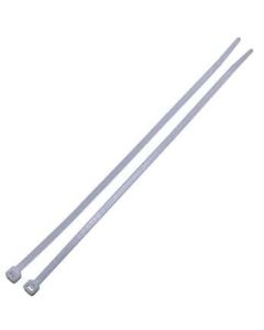 Antylia Cole-Parmer Essentials 40 Pound Nylon Cable/Zip Ties, 8.0" L, White; 1000/PK