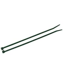 Antylia Cole-Parmer Essentials 40 Pound Nylon Cable Zip Ties, 8" L, Green; 1000/PK