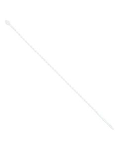 Antylia Cole-Parmer Essentials 18 Pound Polypropylene Beaded-Design Cable Zip Ties, 5.5" L, White; 5000/PK