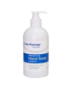 Antylia Cole-Parmer Essentials Frequent-Use Hand Soap, Unscented, 17 oz (500 mL) Pump Dispenser