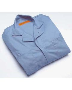 Antylia Cole-Parmer Essentials VF Workwear Action back coveralls; size, X-large; chest size, 46" to 48"; color, postman blue