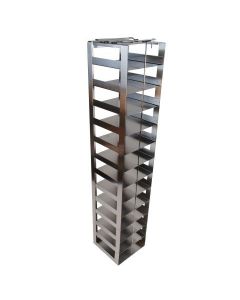 Crystal Industries Vertical Rack For 2" Boxes, Holds 13 Boxes