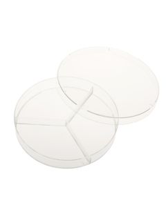 Celltreat Compartment Petri Dish, 100 X 15mm Size Polysty