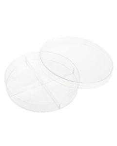 Celltreat Compartment Petri Dish, 100 X 15mm Size Polysty