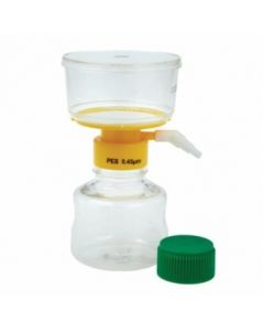 Celltreat 250mL Filter System, 0.45μm PES Filter, 75mm Diameter, Sterile