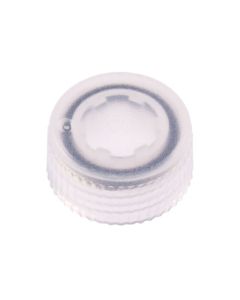 Celltreat CAP ONLY, Clear Screw Top Micro Tube Cap, O-Ring, Translucent, Sterile