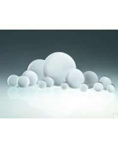 Qorpak 89-400 White Ribbed Polypropylene Unlined Cap