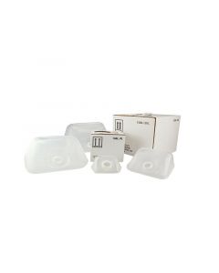 Qorpak 10 Liter Natural Ldpe Cubitainer® With 38-400 Neck Finsh, Knocked Down