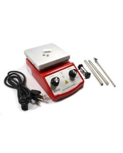 Eisco Labs Hot Plate With Magnetic Stirrer- Aluminum Top, 110/120 V Ac