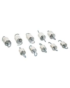 Eisco Labs Weights - Hooked, Steel, Capacity 375gm.