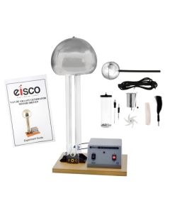Eisco Labs Van De Graaff Generator - Motor Driven Compatible With 110/120v And 220/240v, 50/60hz