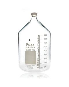 Foxx Life Sciences PUREGRIP Bottles, Reagent, Transparent Graduated w/ GL45 Screw; 1/EA; 20L
