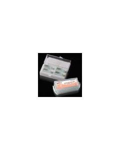 Globe Scientific Microscope Slides, Frosted 1 End 1 Side with Ground Edge & Safety Corners.
