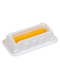 Globe Scientific Reagent Reservoir, 10ml, Disposable, White, Ps, Graduated, Sterile, 1/Pack, 50/Unit