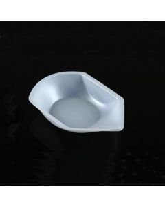 Globe Scientific Weighing Dish, Plastic, with Pour Spout, Antistatic, 140mL, 137 x 89 x 25mm, PS