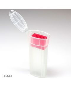 Globe Scientific Slide Mailer, Polypropylene, Flip Top, For 5 Slides, Natural