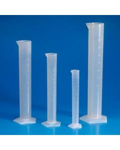 Globe Scientific Graduated Cylinder, PP, Molded Graduations, 100mL