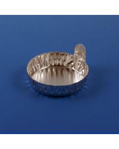 Globe Scientific Aluminum Dish, 28mm, 0