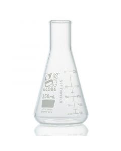 Globe Glass Erlenmeyer Flasks - Heavy Duty