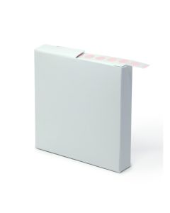 Globe Scientific Label Rolls, Cryo, 9.5mm Dots, for 0.5-1.5mL Tubes, Pink