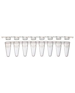Globe Scientific 0.1ml 8-Strip Tubes