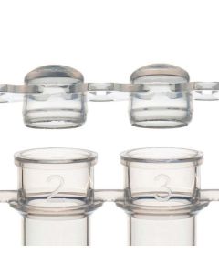 Globe Scientific 0.2ml 8-Strip Tubes
