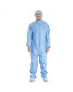 Halyard Protective Coverall, Protective Coverall, Blue, Xx-Large, 24/Cs