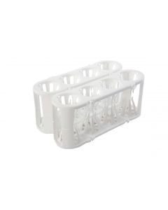 Heathrow Scientific Adapt-A-Rack White, pk2
