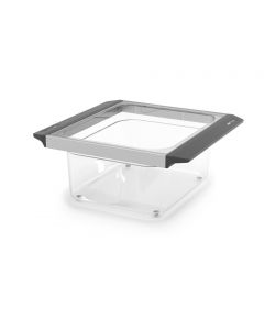 IKA Works Bath, Ib 8 Eco Model, 8l, Small Size, Transparent, Plastic, 155 H x 335 W x 320mm D Outer Dimension
