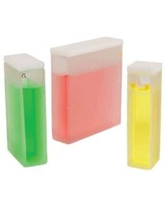 Antylia Jenway Disposable Plastic Cuvettes, UV/Visible, 0.07 to 1.5 mL, 10 mm Path; 100/PK