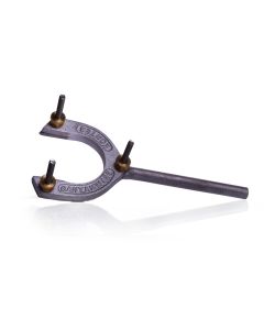 DWK KIMBLE® Reaction Flask Clamp, Alumninum, Fits Ground Flange ID: 2"