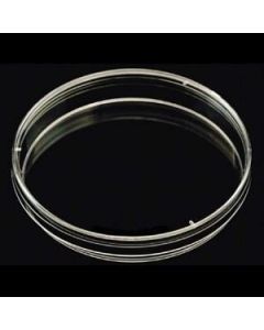 Kord Valmark 100 x 15 mm Polystyrene Standard Petri Dish, Optically Clear, Stackable (case of 500)