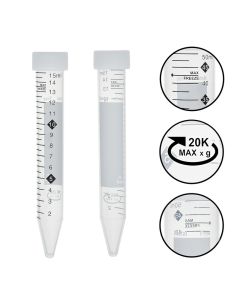 MTC Bio Totalpure™ Centrifuge Tubes, Metal Free, 15ml, 20,000xg Max Rcf, Sterile, 500/Cs