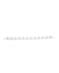 Corning Axygen 96 Well Polyethylene Cluster Tube 12-Cap Strips, Nonsterile, 400/CS