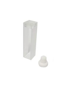 Perkin Elmer Quartz Suprasil Flow-Through Semi-Micro Cuvette - 10 mm, 390 µL, Qty. 1