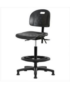 Neta ECOM Handle Polyurethane High Bench Height Chair - Nylon Base Tilt