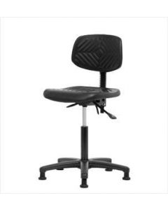 Neta ECOM Polyurethane Medium Bench Height Chair - Nylon Base Glides
