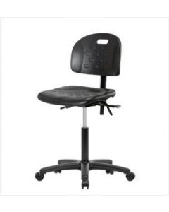 Neta ECOM Handle Polyurethane Medium Bench Height Chair - Nylon Base Casters