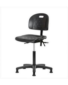 Neta ECOM Handle Polyurethane Medium Bench Height Chair - Nylon Base Glides