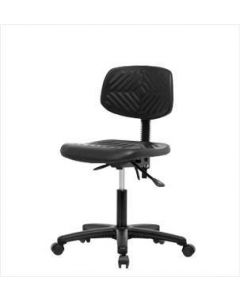 Neta ECOM Polyurethane Desk Height Chair - Nylon Base Casters Rugged Polyurethane