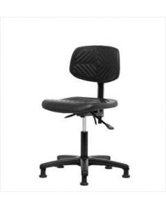 Neta ECOM Polyurethane Desk Height Chair - Nylon Base Glides Rugged