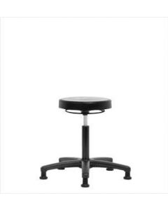 Neta ECOM Polyurethane Medium Bench Height Stool - Nylon Base, Glides