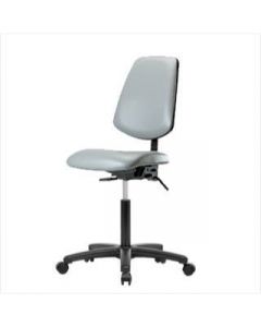 Neta ECOM Vinyl Medium Bench Height Chair - Medium Back Nylon Base
