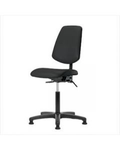 Neta ECOM Vinyl Medium Bench Height Chair - Medium Back Nylon Base