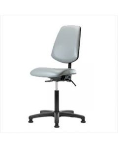 Neta ECOM Vinyl Medium Bench Height Chair - Medium Back Nylon Base