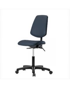 Neta ECOM Vinyl Desk Height Chair - Medium Back Nylon Base Tilt