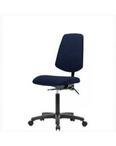 Neta ECOM Fabric Medium Bench Height Chair - Medium Back, Nylon Base