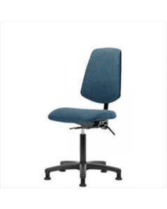 Neta ECOM Fabric Medium Bench Height Chair - Medium Back, Nylon Base